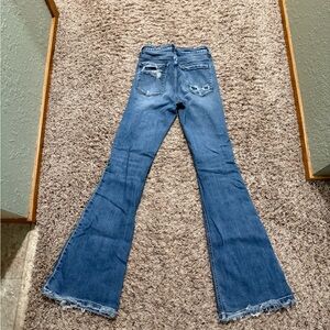 Women's Blue Flare Jeans